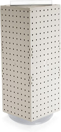 Azar Displays Four-Sided Revolving Pegboard Counter Display - Durable