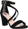 Women's Chunky Heel Ankle Strap Sandals - Comfortable 3.25 in Heel not