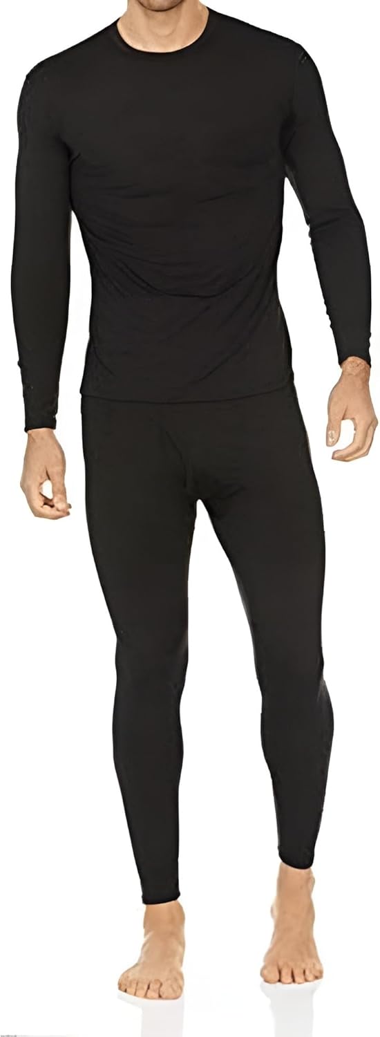 Thermajohn Long Johns Thermal Underwear for Men - Fleece Lined