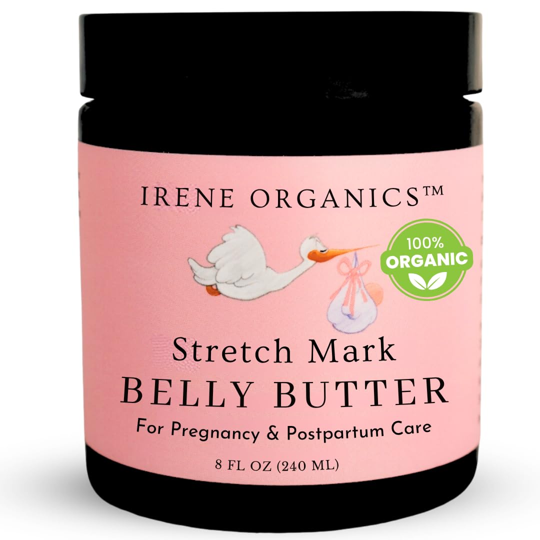Organic Belly Butter for Pregnancy Stretch Mark Prevention
