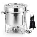 11 QT Soup Chafer Station Set for Buffets and Catering Events