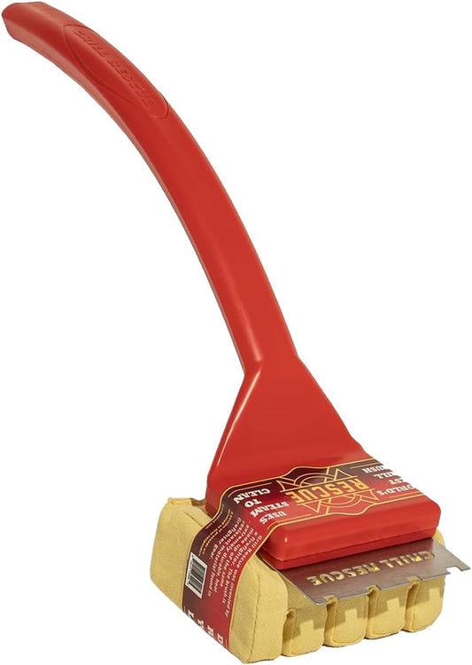 Grill Rescue BBQ Replaceable Scraper Cleaning Head for Grates