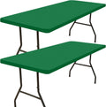 Rectangle Picnic Table Cloth 30ftx72ft - Elastic Waterproof Fitted