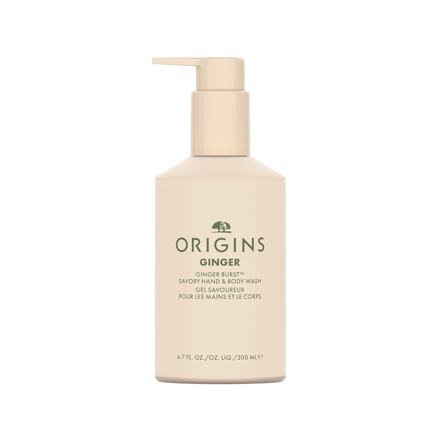Origins Ginger Burst Savory Body Wash for Refreshing Cleanliness