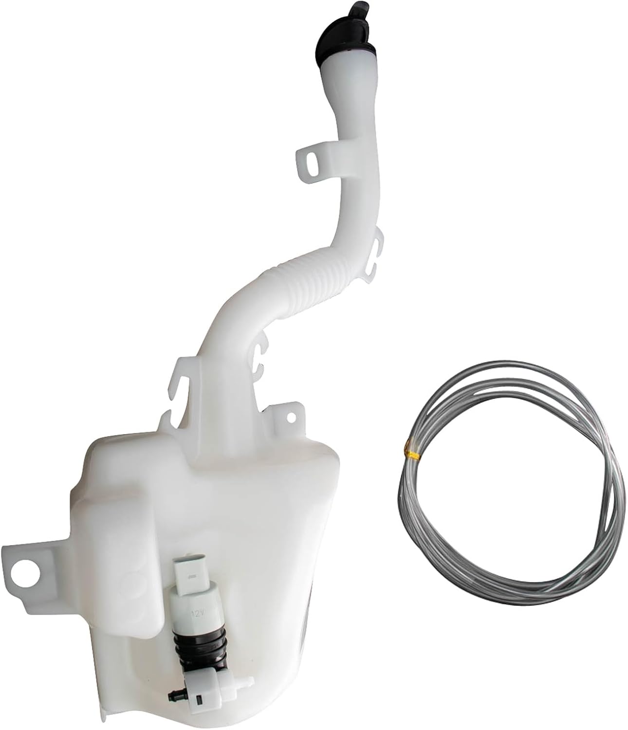 TRQ Windshield Washer Reservoir for 2010-2015 Chevrolet Equinox