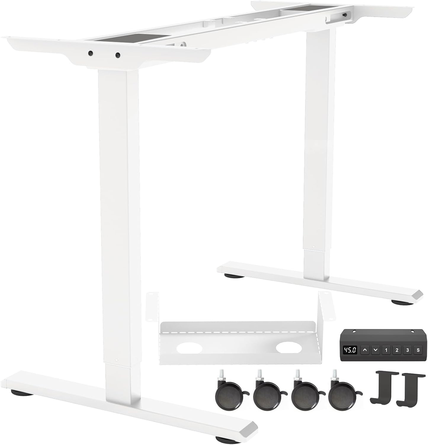 Dual Motor Standing Desk Frame for Home Office with Memory Presets