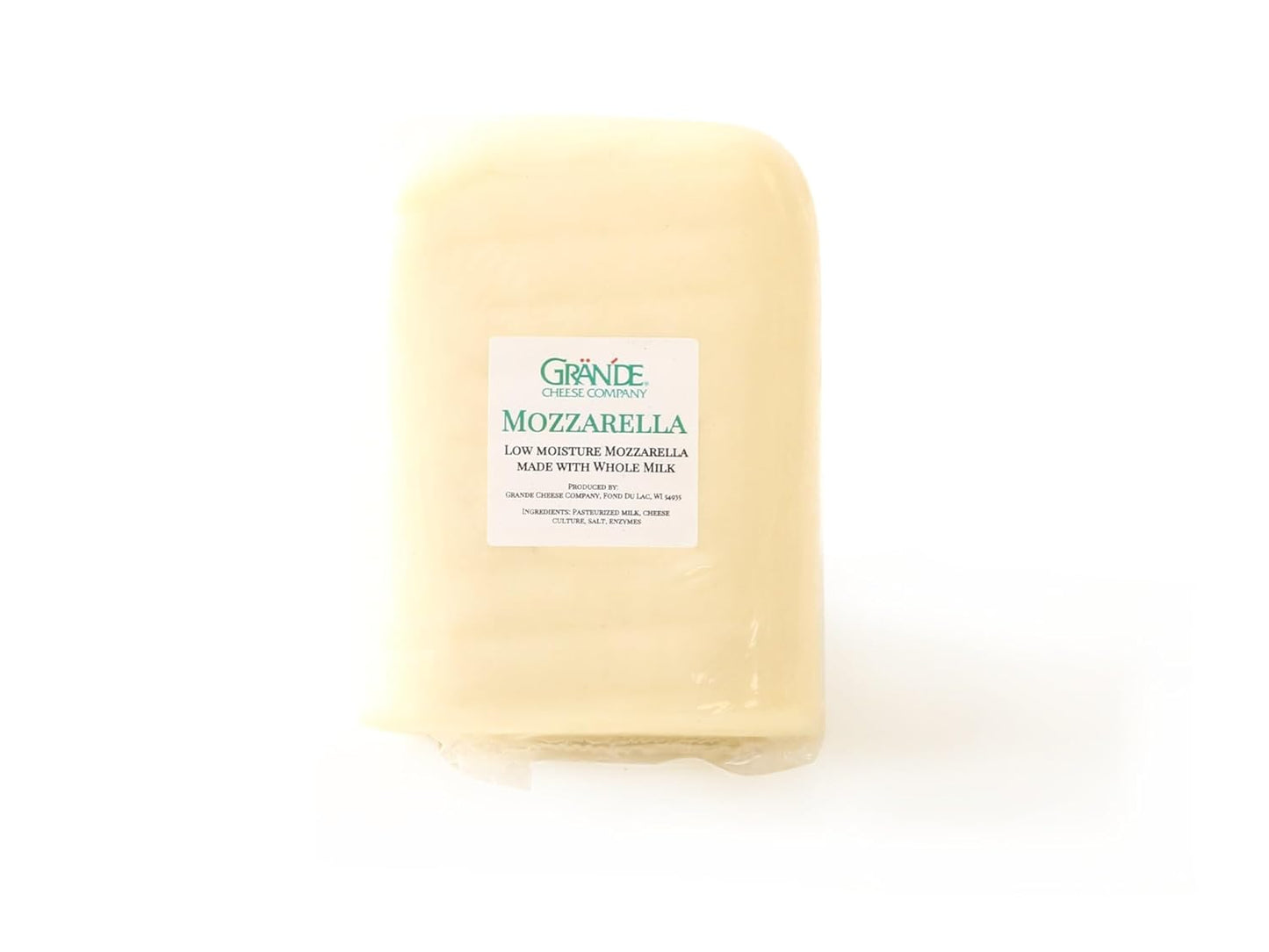 Grande Whole Milk Mozzarella Cheese for Pizza and Pasta Lovers