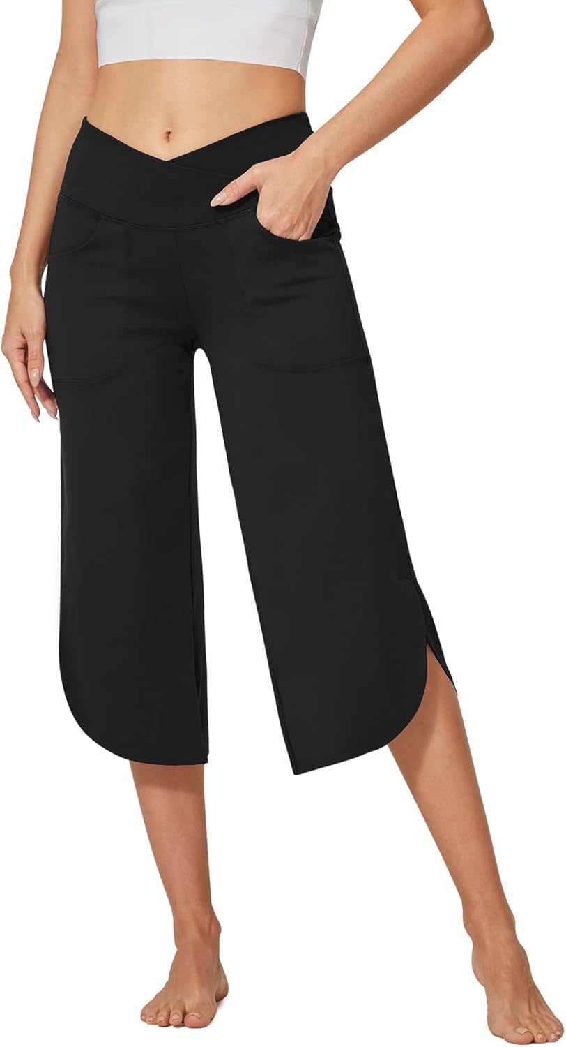 G4Free Flowy Wide Leg Capris - Summer Ready! 