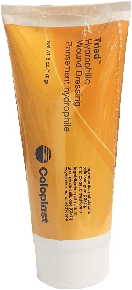 Triad Hydrophilic Paste Dressing 6 oz. Tube for Wound Care