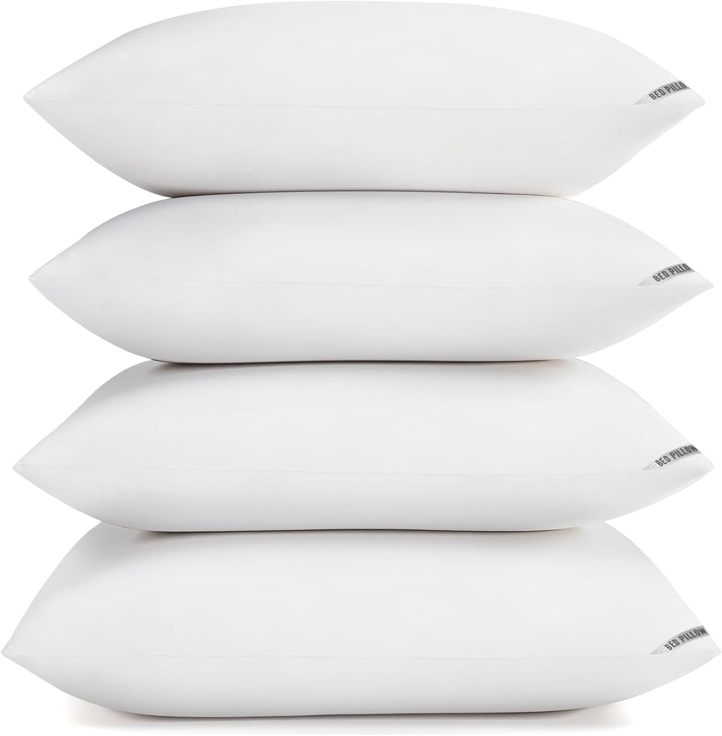 Luxury Hotel Pillows for Sleeping - Queen Size Set of 4