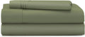 Twin XL Moss Green 1500 Series Bed Sheet Set - Ultra Soft Deep Pocket