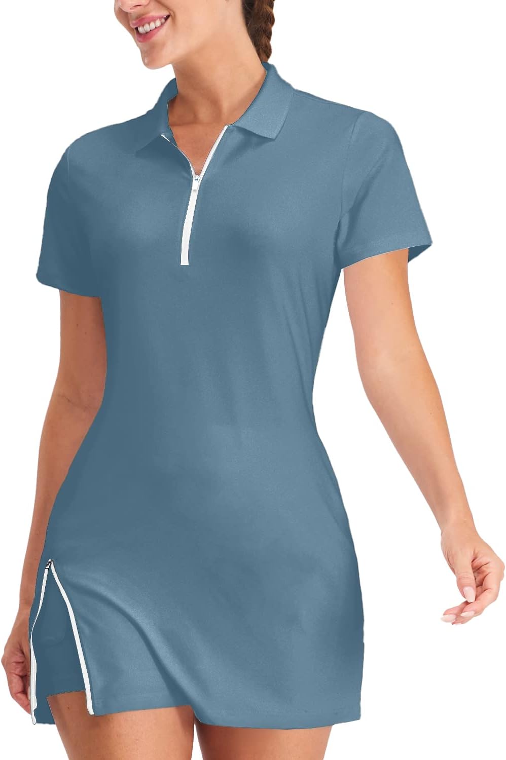 Hiverlay Tennis Dresses for Women with Built in Shorts & Pockets