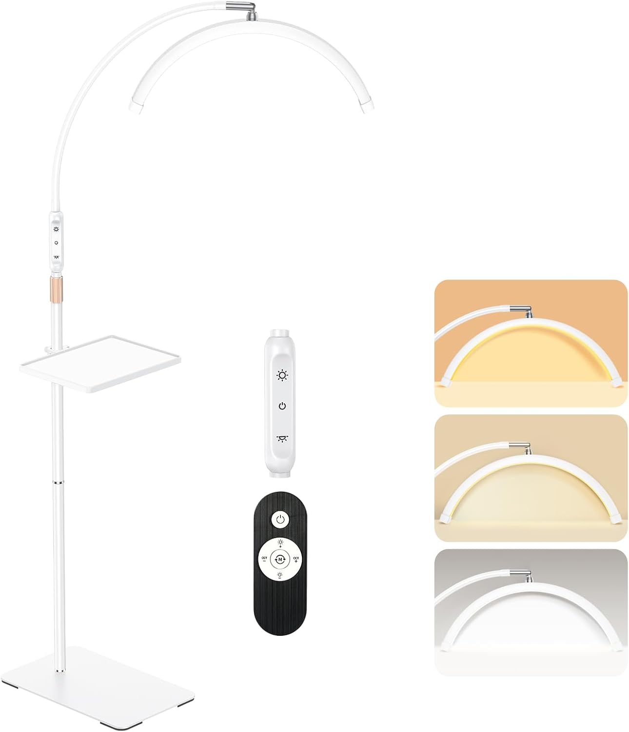 Professional LED Floor Lamp for Eyelash Extensions and More