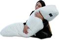 ACCURATEX Full Body Pillow for Adults - Adjustable Hybrid Support