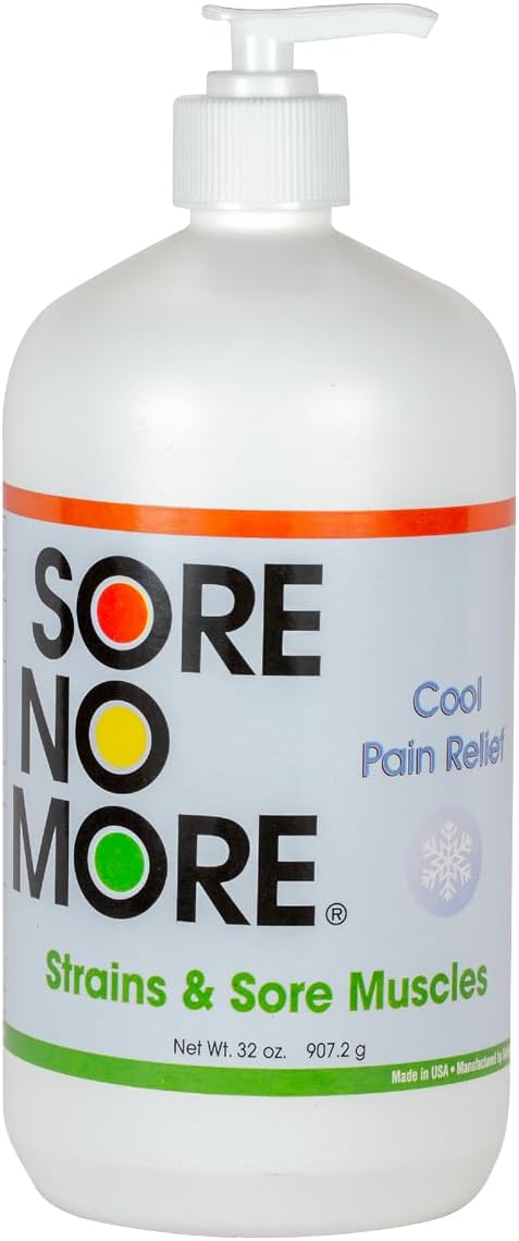 Sore No More Cool Relieving Gel for Aches & Pains in Muscles