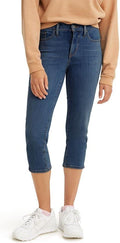 Levi's Women's Shaping Capri Jeans - Flattering Mid Rise Fit