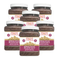 Pride Of India Himalayan Black Rock Salt Pack of 6 - Fine Grind 2.2 lb