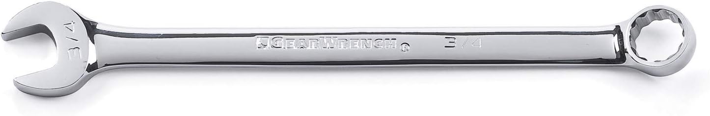 GEARWRENCH 12 Pt Long Pattern Combination Wrench for Tough Jobs