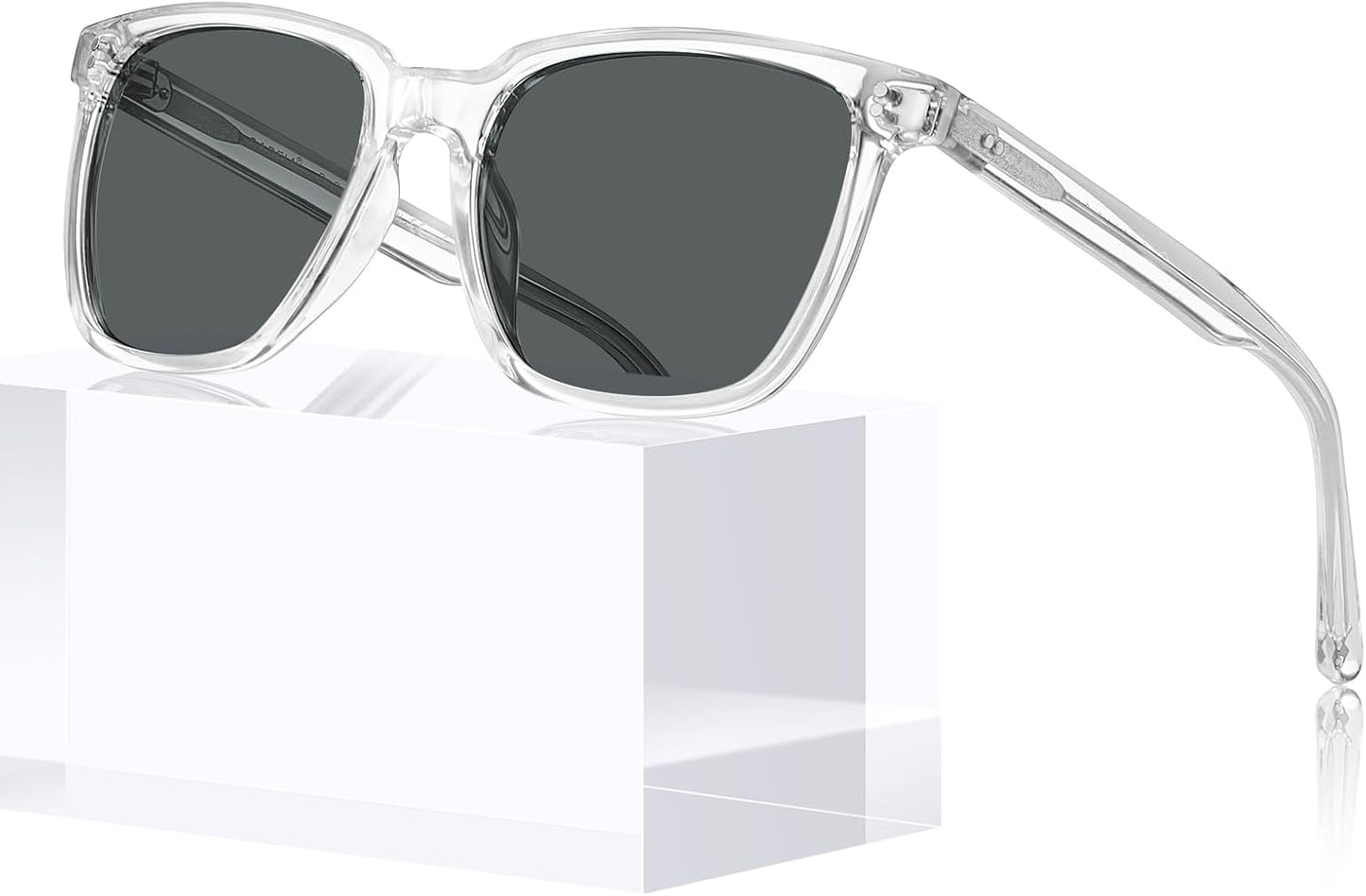 CARFIA Retro Polarized Sunglasses for Men with UV400 Protection
