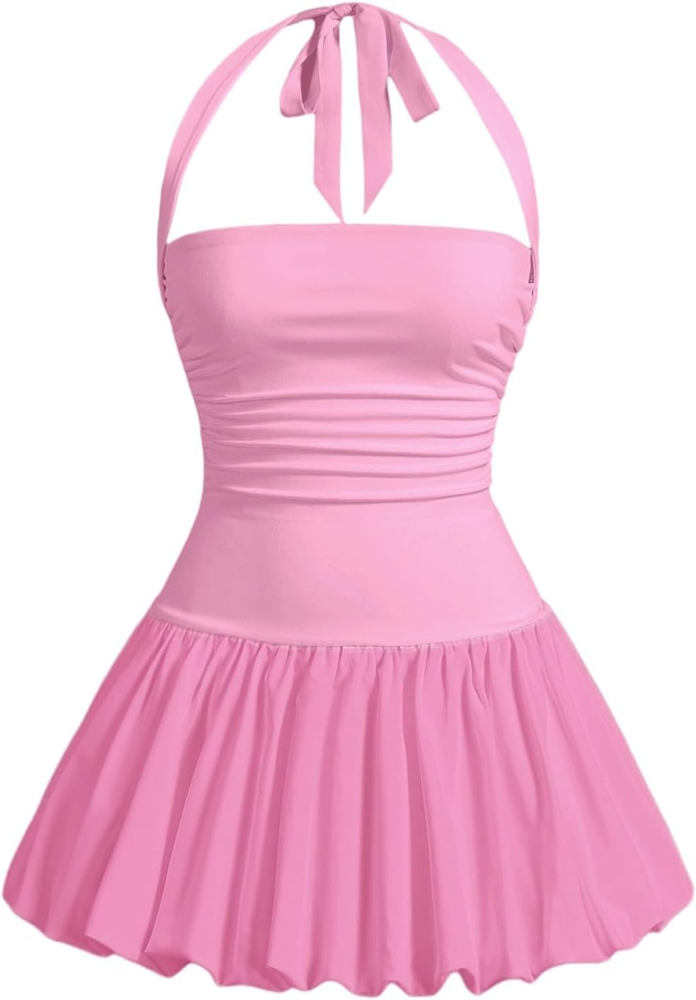 Stylish Women's Bubble Mini Dress for Parties and Graduations