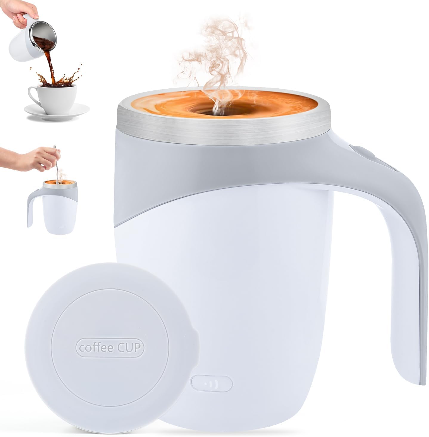Auto Stainless Coffee Mug - VOYOCUGE
