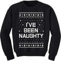 I've Been Naughty Boys Ugly Christmas Sweatshirt - Funny Toddler