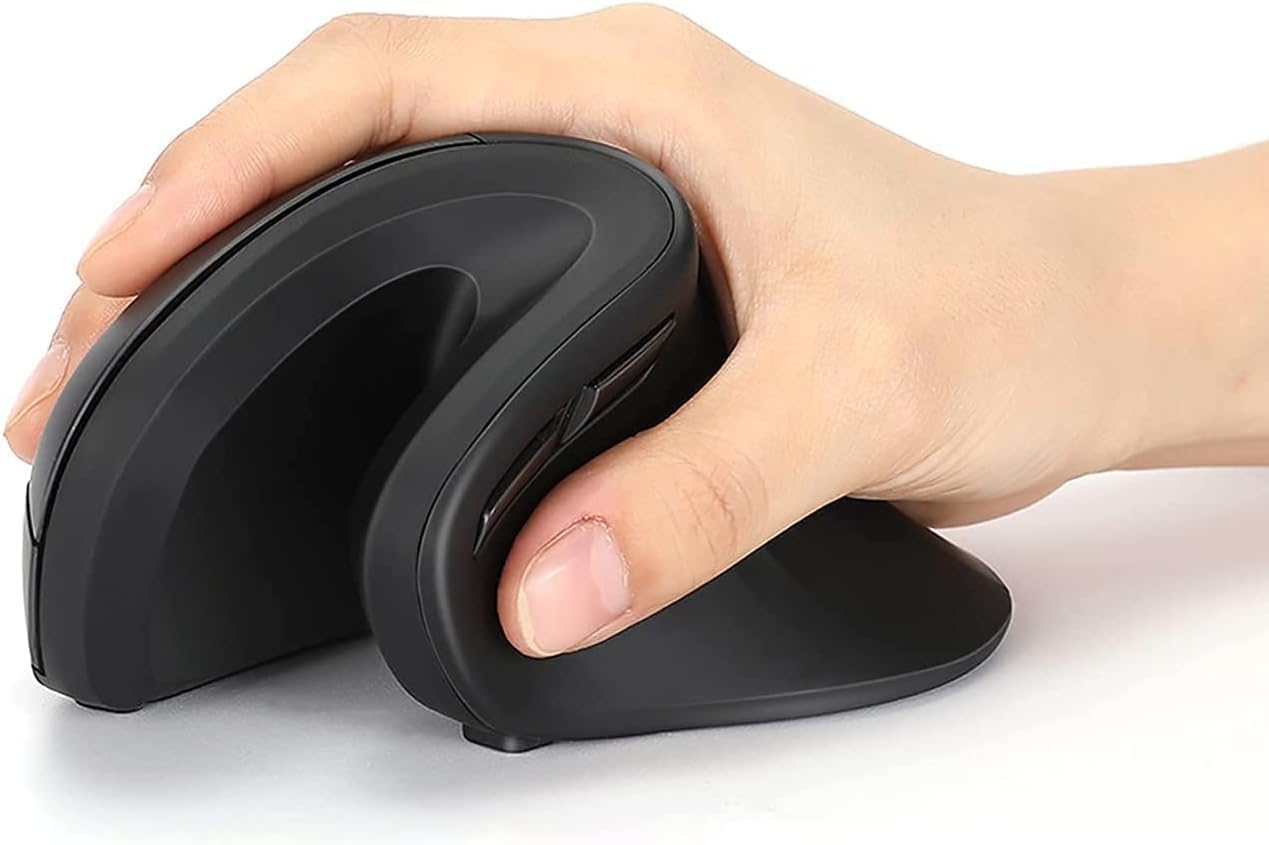 Unipows Dual Mode Ergo Mouse - Silent & Smooth!