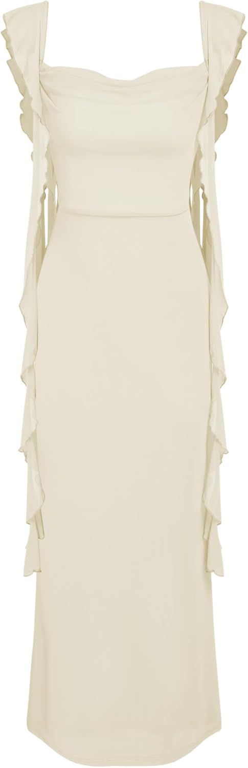 CIDER Formal Dresses for Women Wedding Guest Summer Maxi Dress
