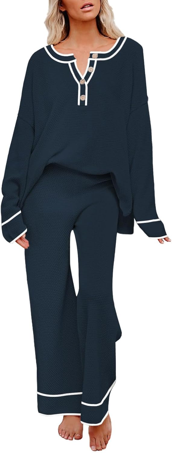 Pink Queen Women's 2 Piece Lounge Set for Cozy Fall Days