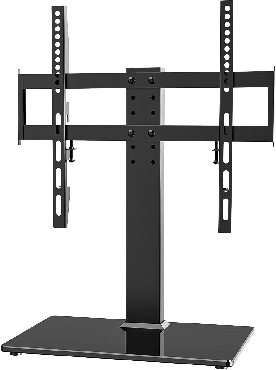 Hemudu Universal Table Top TV Stand - Height Adjustable & Cable Management