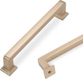 Champagne Bronze 6-1/4 in Cabinet Handles - Solid Zinc Drawer Pulls