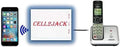 CELL2JACK Cellphone to Home Phone Adapter - Use Mobile on Landline