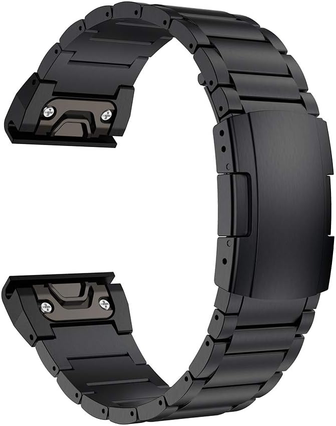 26mm Titanium Metal Quick Release Watch Band for Garmin Fenix