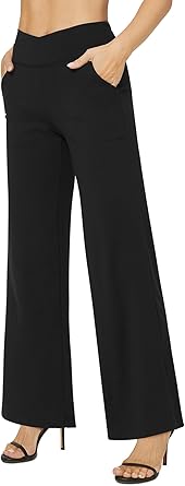 G4Free Womens Wide Leg Pants for Yoga and Casual Work