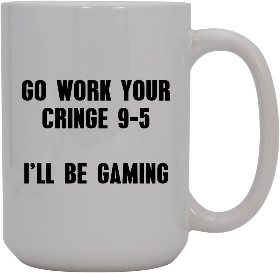 Gamer's Escape 9-5 - 15oz White Mug