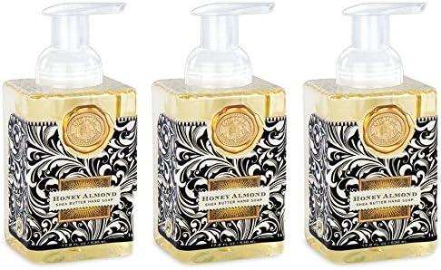 Michel Design Works Honey Almond Foaming Hand Soap 3-PACK