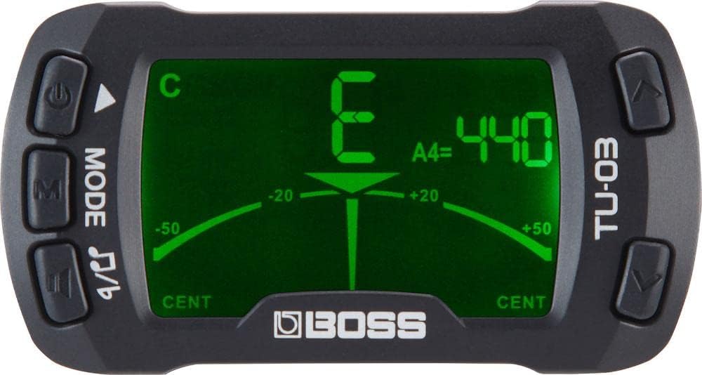 Boss TU-03: Precision Tuning & Metronome