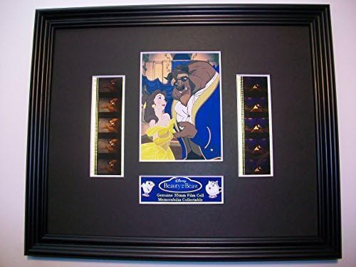 BEAUTY AND THE BEAST Framed X10 Film Cell Display Collectible