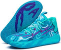 Mens Multicolor High Top Basketball Shoes - Lightweight Grip