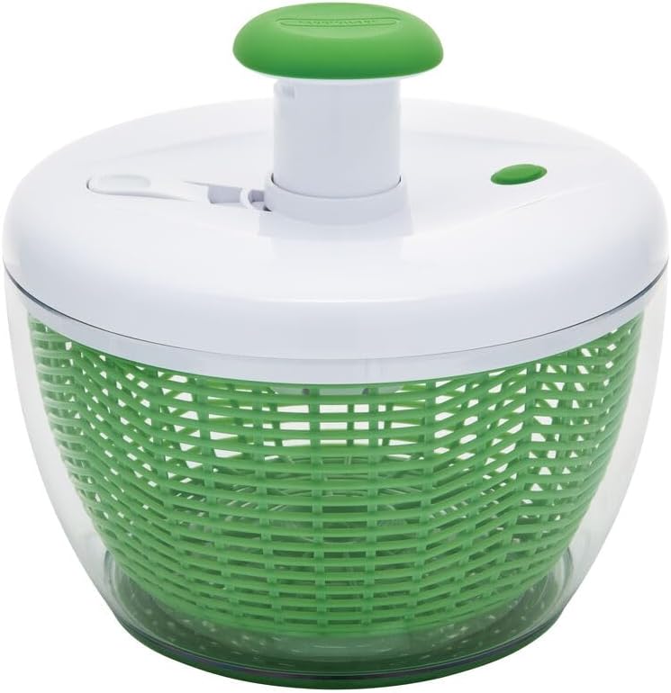 Farberware Small Salad Spinner: Fresh & Crisp Greens!