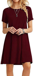 MOLERANI Women's Casual T-Shirt Tunic Dress - Soft Flowy Summer Fit