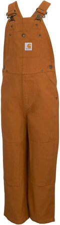 Carhartt Kid's CM8603 Washed Duck Bib Overall - Boys Durable Cotton
