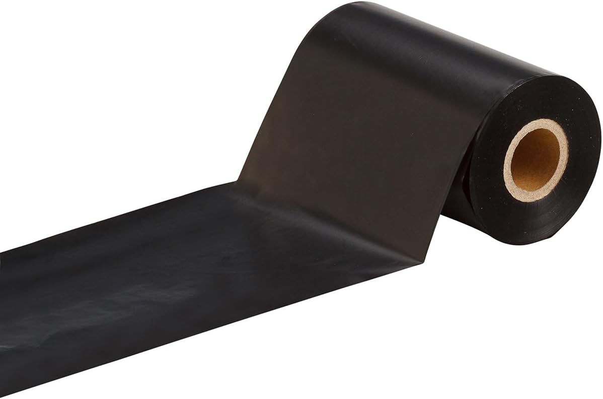DNP Black Wax Thermal Ribbon for ZEBRA Printer - 24 Rolls