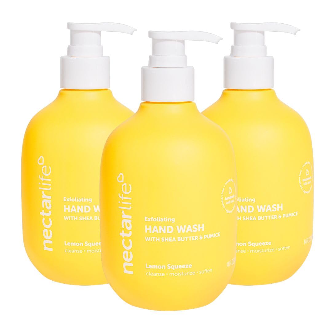 Nectar Life Exfoliating Hand Wash with Shea Butter & Pumice