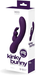 Kinky Bunny Rechargeable Rabbit - Purple - Dual Stimulator