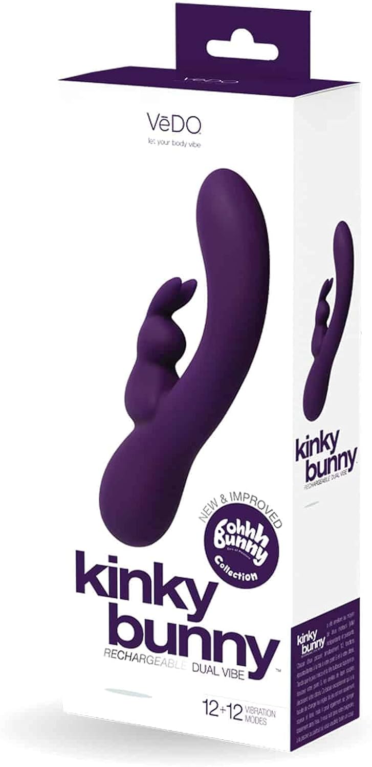Kinky Bunny Rechargeable Rabbit - Dual Stimulator for Pleasure