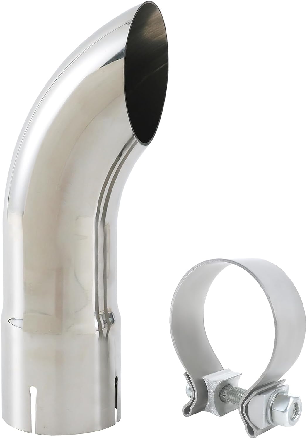 2.75 Inch Inlet Turn Down Exhaust Tip for Diesel Vehicles