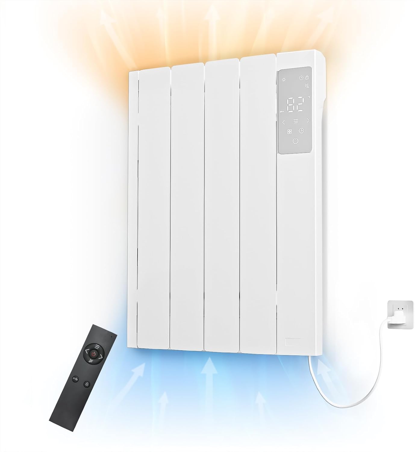 Efficient BREEZEHEAT 800w Electric Panel Heater