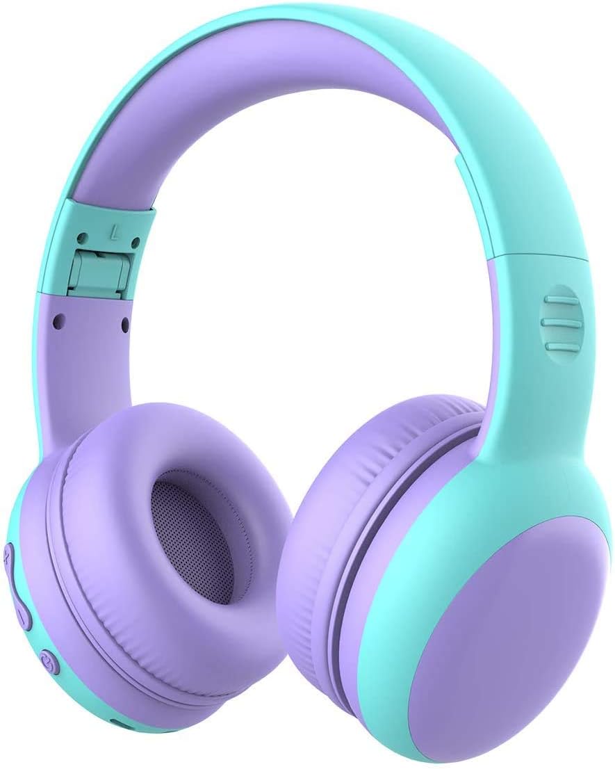 40-Hour Playtime Kids Bluetooth Headphones | 85dB Volume Limit