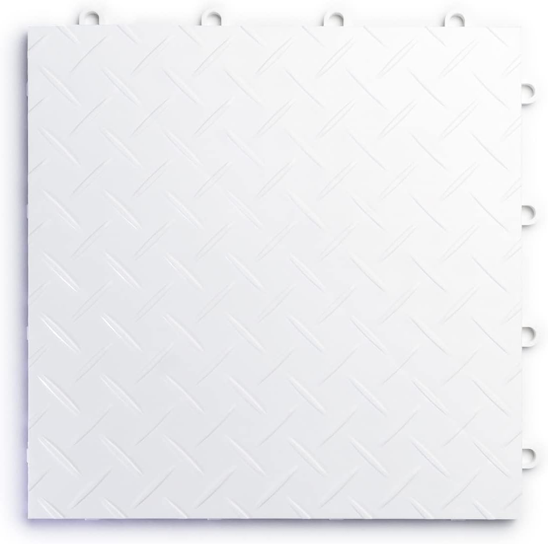 RaceDeck Diamond Plate Design Modular Garage Flooring Tiles
